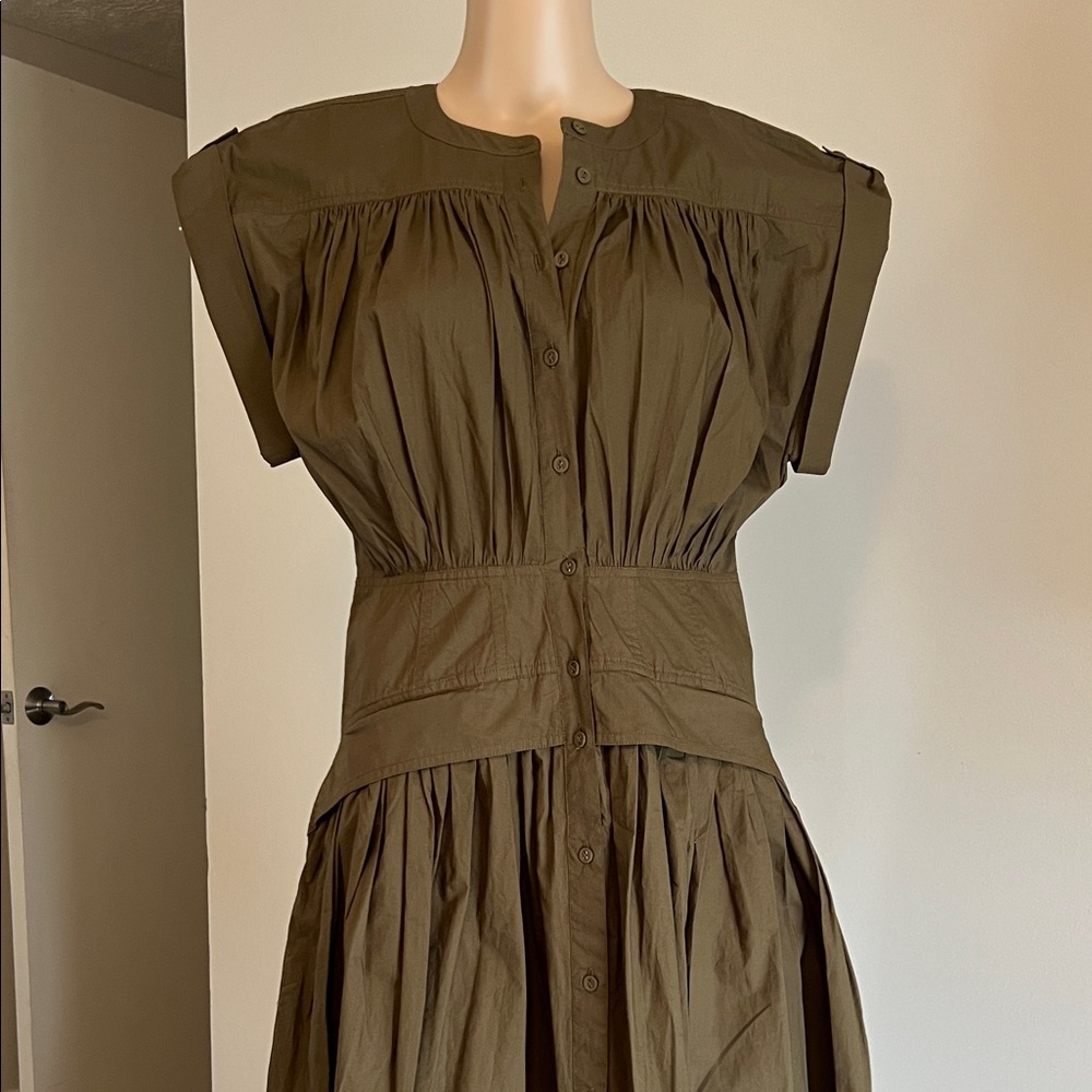 Ulla Johnson Olive Midi Dress - Picture 2 of 14